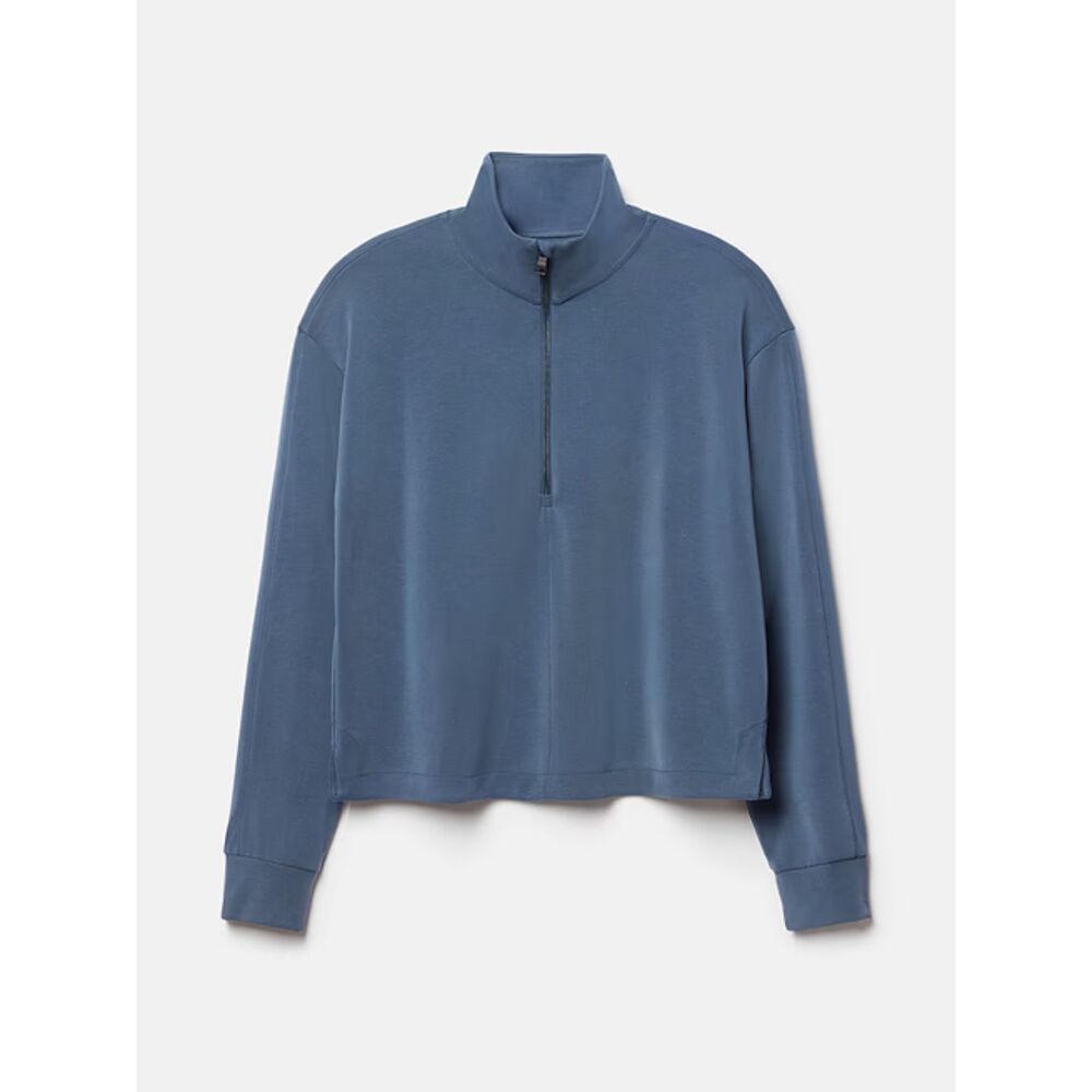 Athleta Seasoft Classic 1/4 Zip Sweatshirt